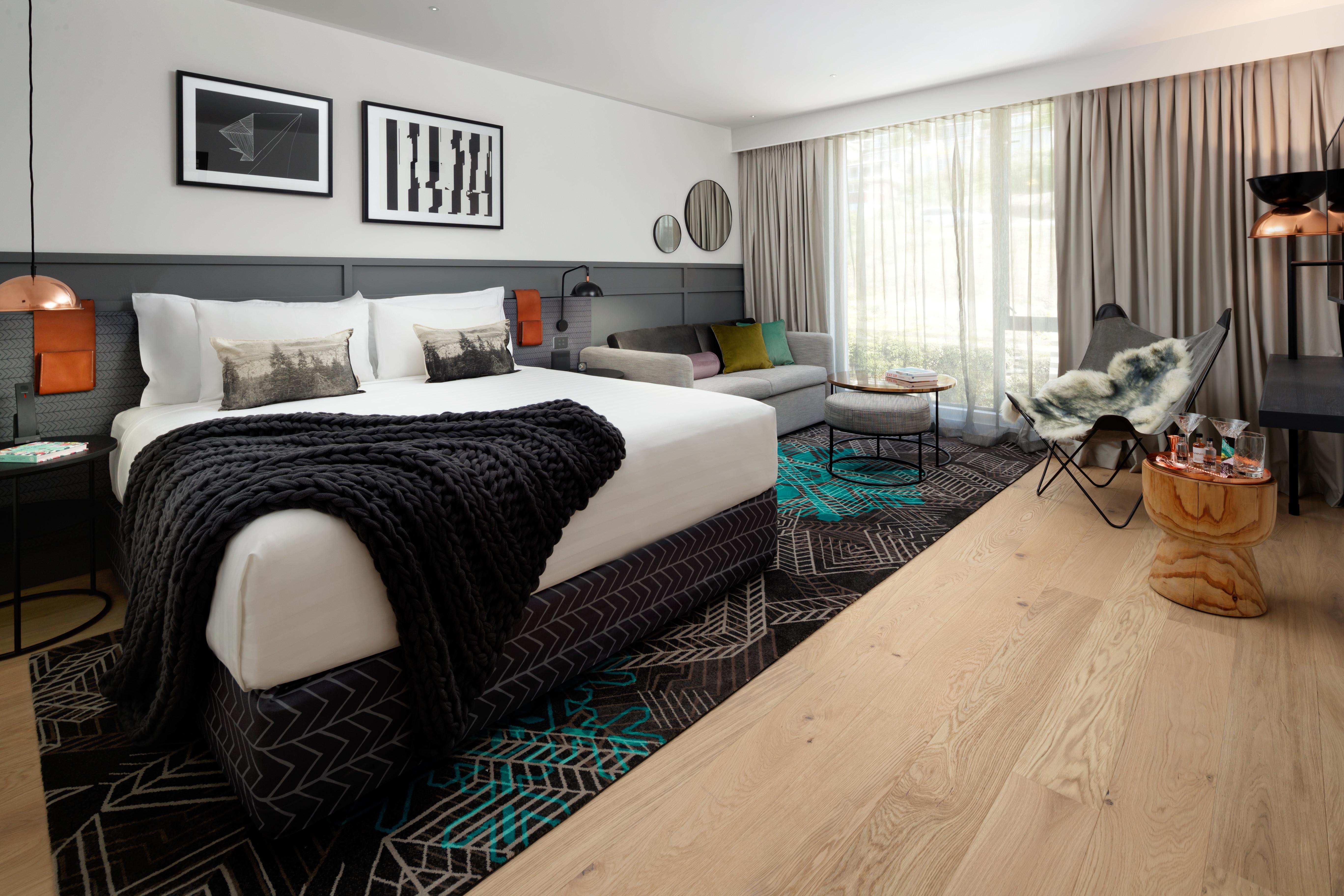 คิวที ควีนส์ทาวน์ Hotel ภายนอก รูปภาพ A room at the hotel