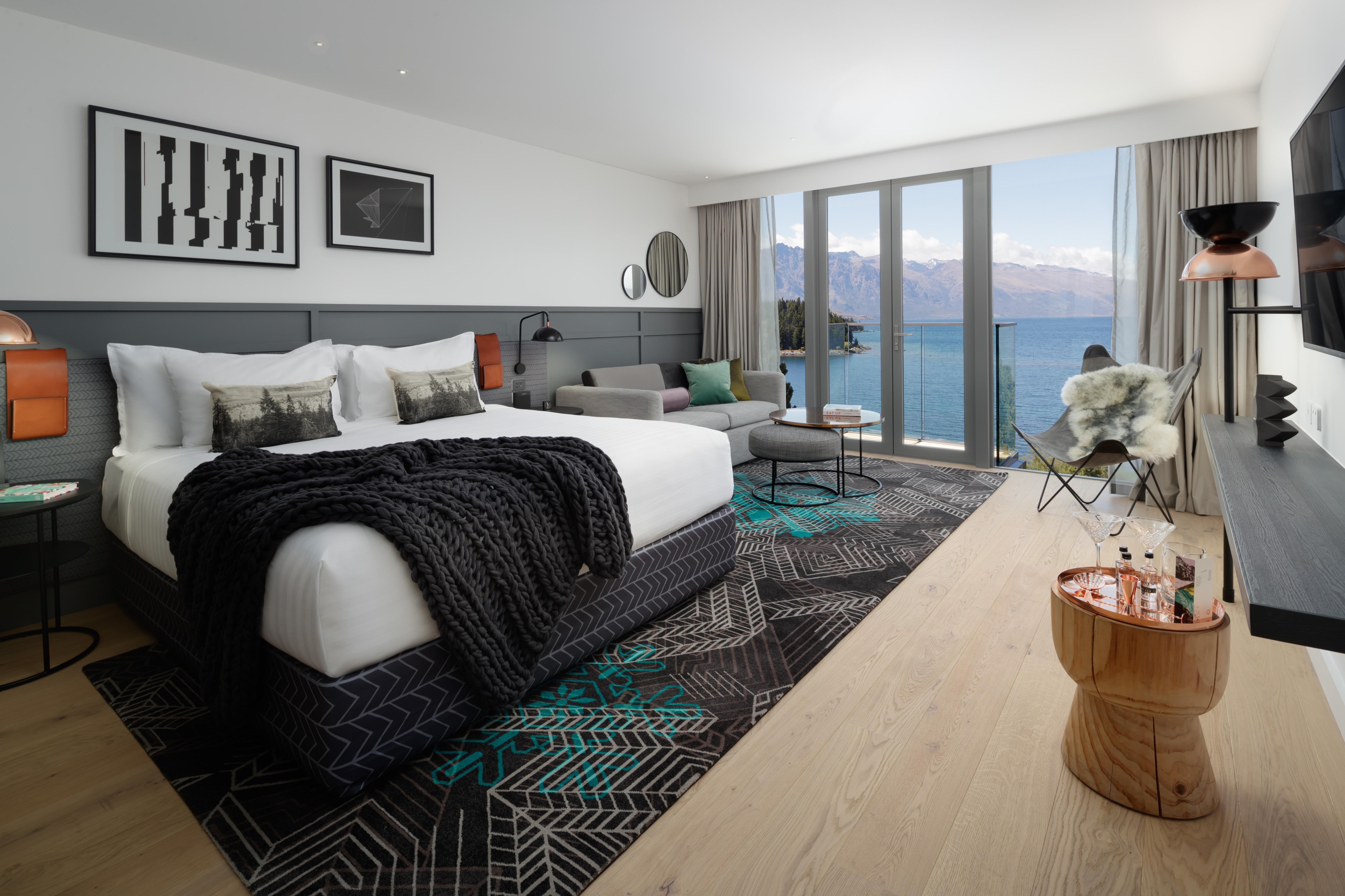 คิวที ควีนส์ทาวน์ Hotel ภายนอก รูปภาพ The Hotel's Lakefront Suite