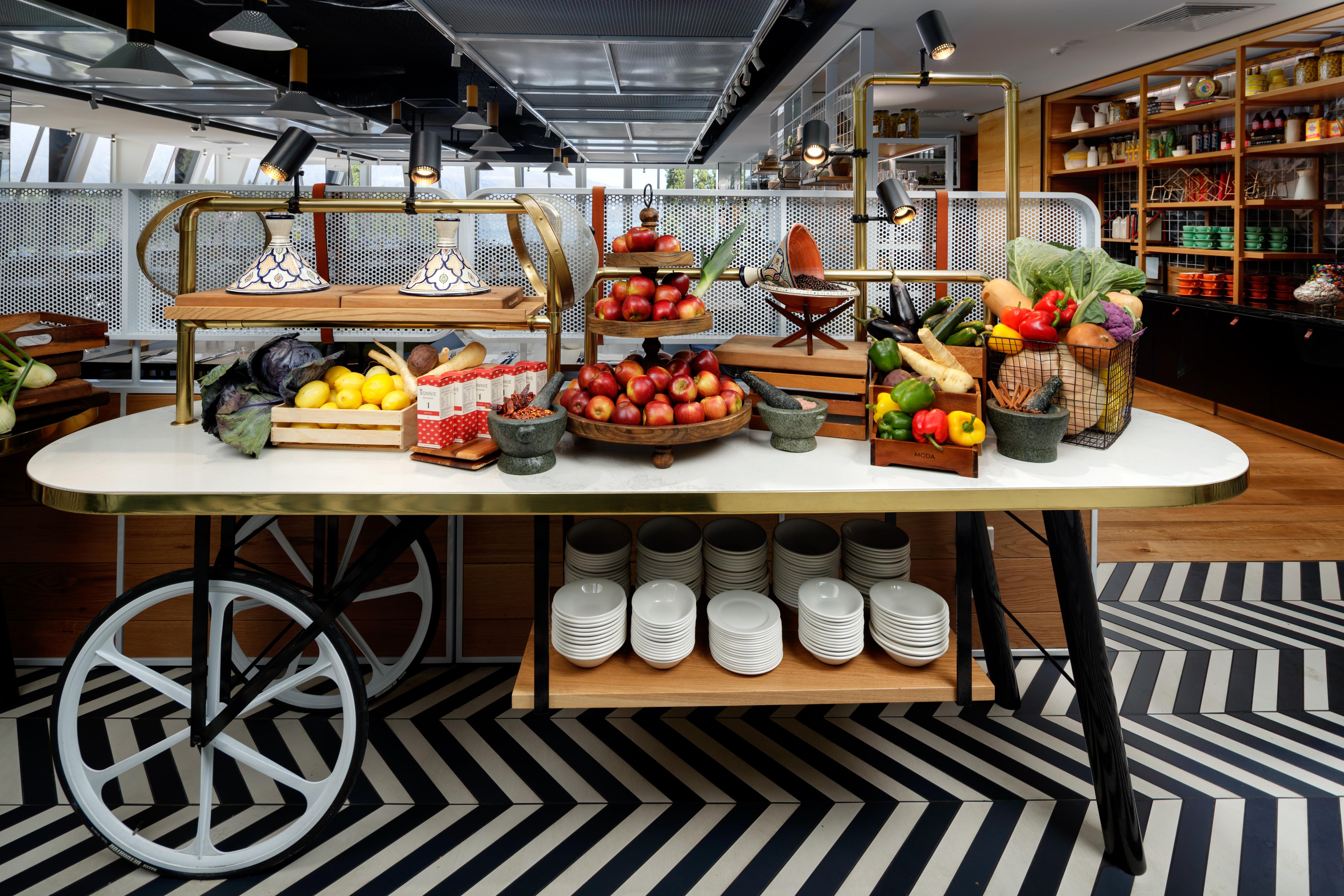 คิวที ควีนส์ทาวน์ Hotel ภายนอก รูปภาพ The buffet at the restaurant